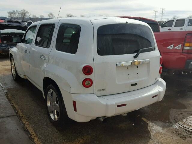 3GNDA33P07S638588 - 2007 CHEVROLET HHR LT WHITE photo 3