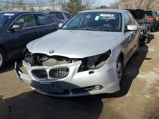 WBANF33506CB86353 - 2006 BMW 525 XI Արծաթագույն լուսանկար 2