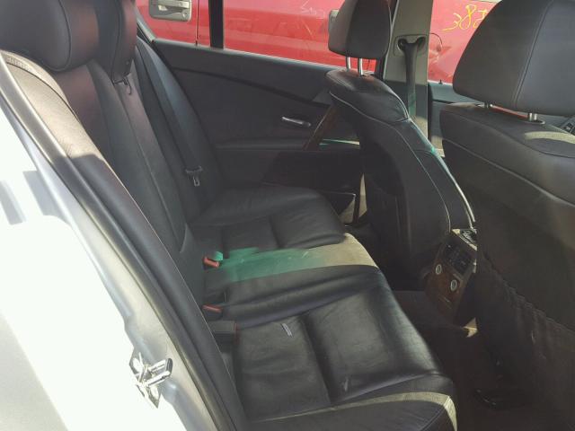 WBANF33506CB86353 - 2006 BMW 525 XI Արծաթագույն լուսանկար 6