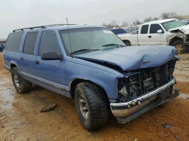 1GKEC16K5SJ750328 - 1995 GMC YUKON BLUE photo 1