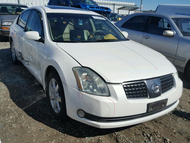 1N4BA41E95C869179 - 2005 NISSAN MAXIMA SE WHITE photo 1