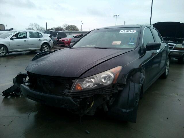 1HGCP36818A079435 - 2008 HONDA ACCORD EXL BLACK photo 2