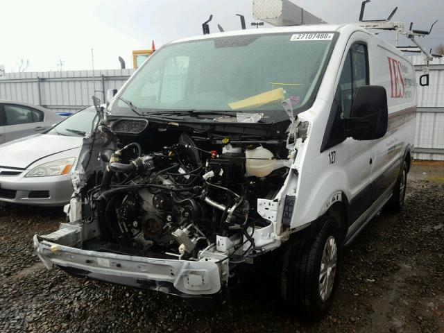 1FTYE1YG8GKA21835 - 2016 FORD TRANSIT T- WHITE photo 2