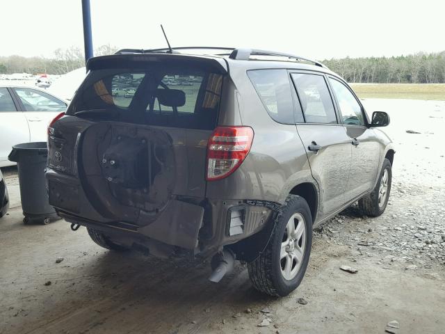 2T3ZF4DVXAW038478 - 2010 TOYOTA RAV4 BROWN photo 4