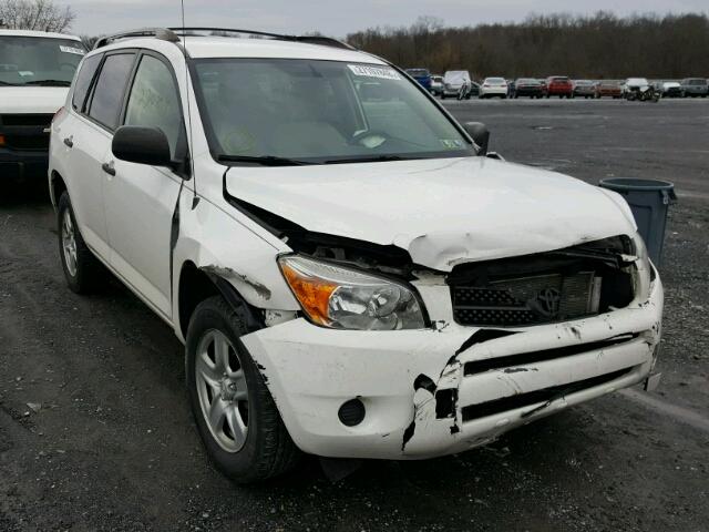 JTMBD33V785207232 - 2008 TOYOTA RAV4 WHITE photo 1