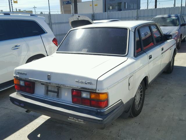 YV1AX8840K1359877 - 1989 VOLVO 244 DL WHITE photo 4