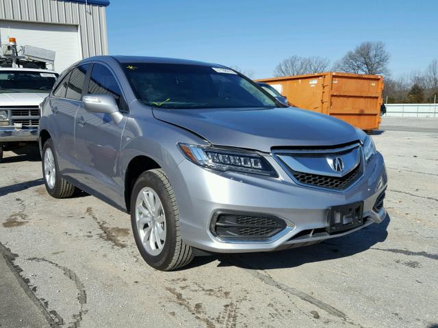 5J8TB3H57HL020444 - 2017 ACURA RDX TECHNO GRAY photo 1