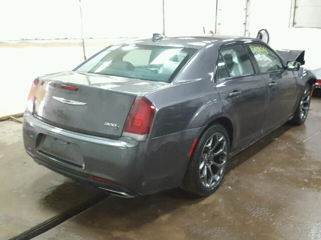 2C3CCABG4GH216822 - 2016 CHRYSLER 300 S GRAY photo 4