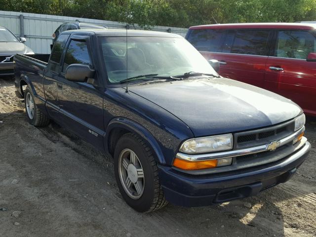 1GCCS19W0Y8244684 - 2000 CHEVROLET S TRUCK S1 BLUE photo 1