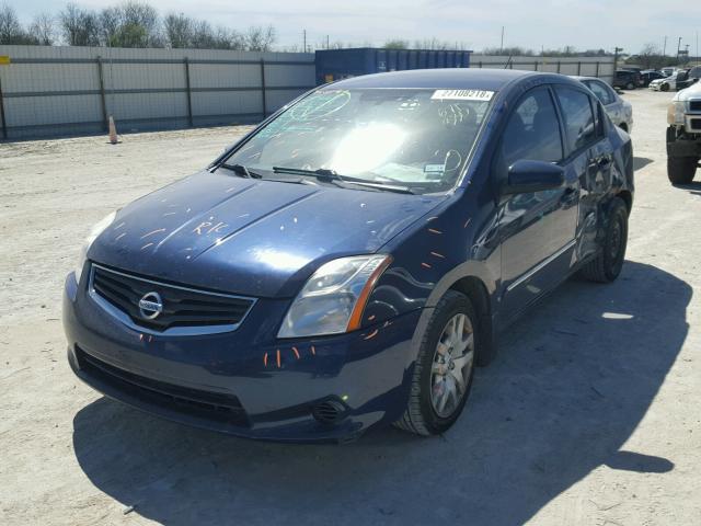 3N1AB6AP1BL671330 - 2011 NISSAN SENTRA 2.0 BLUE photo 2