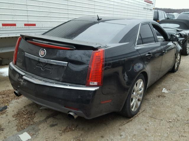 1G6DT57VX80180870 - 2008 CADILLAC CTS HI FEA BLACK photo 4