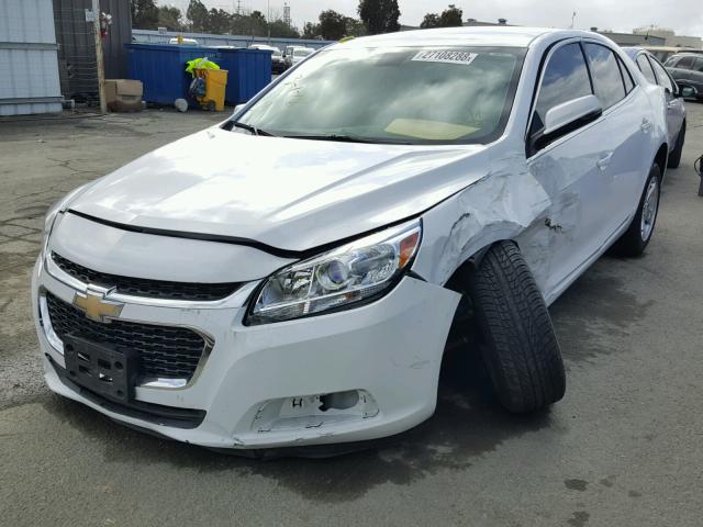 1G11C5SA4GF142723 - 2016 CHEVROLET MALIBU LIM WHITE photo 2