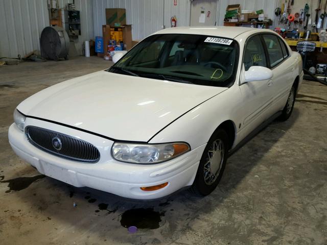 1G4HR54K62U252179 - 2002 BUICK LESABRE LI WHITE photo 2