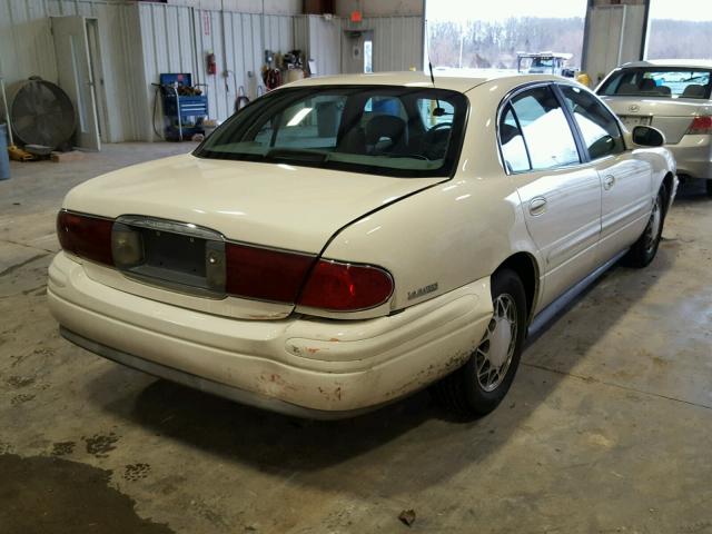 1G4HR54K62U252179 - 2002 BUICK LESABRE LI WHITE photo 4