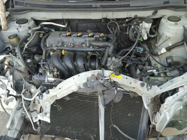 1NXBR32E34Z206478 - 2004 TOYOTA COROLLA SILVER photo 7