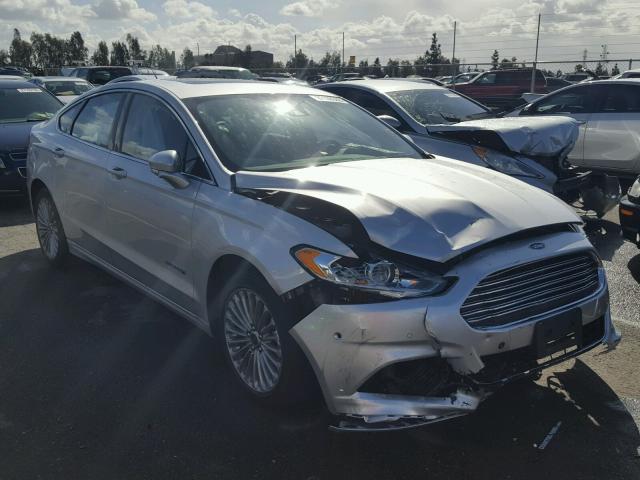 3FA6P0RUXER227785 - 2014 FORD FUSION TIT GRAY photo 1