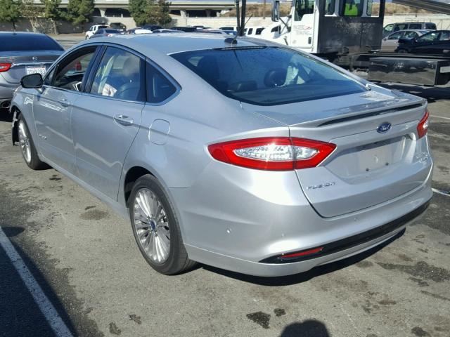 3FA6P0RUXER227785 - 2014 FORD FUSION TIT GRAY photo 3