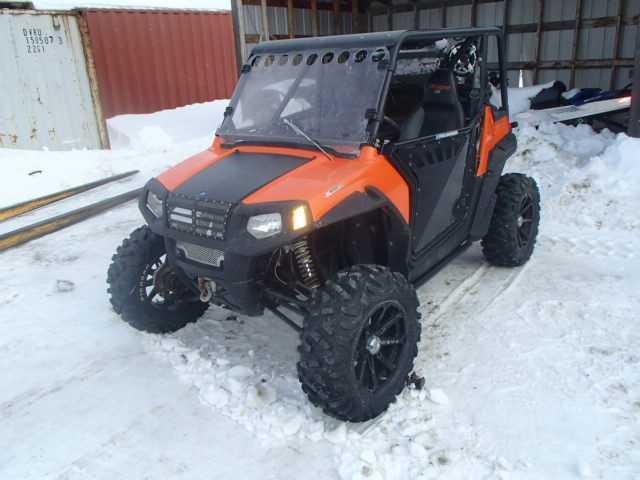 4XAVH76A4AD100546 - 2010 POLARIS RANGER RZR ORANGE photo 2