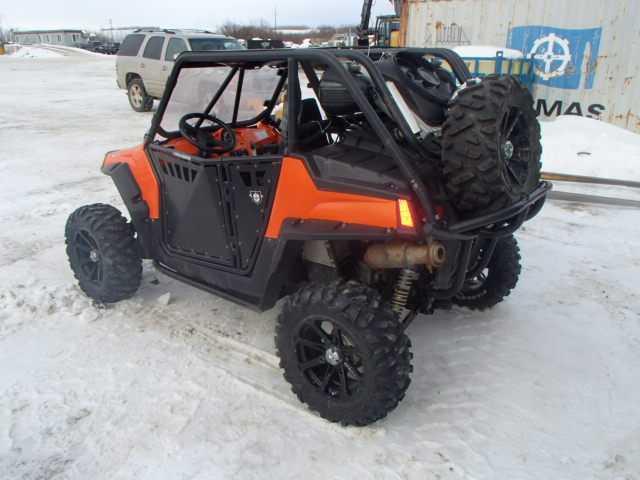 4XAVH76A4AD100546 - 2010 POLARIS RANGER RZR ORANGE photo 3