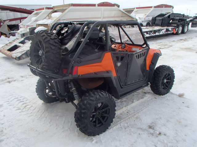 4XAVH76A4AD100546 - 2010 POLARIS RANGER RZR ORANGE photo 4