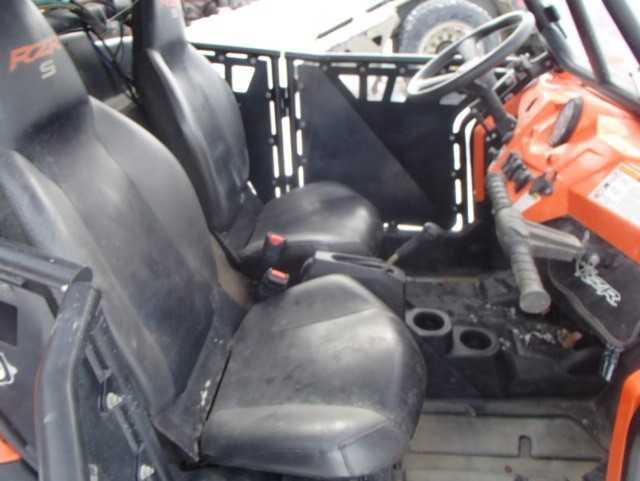 4XAVH76A4AD100546 - 2010 POLARIS RANGER RZR ORANGE photo 5