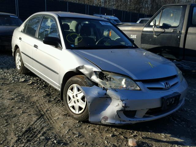 2HGES16384H641875 - 2004 HONDA CIVIC DX V SILVER photo 1