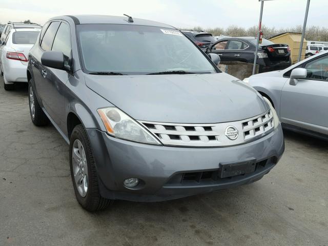 JN8AZ08W75W430538 - 2005 NISSAN MURANO SL CHARCOAL photo 1