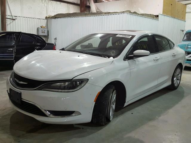 1C3CCCAB7FN630961 - 2015 CHRYSLER 200 LIMITE WHITE photo 2