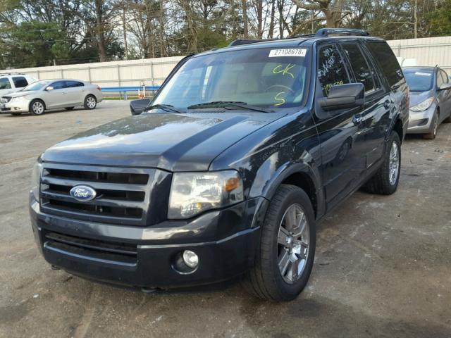 1FMJU2A54AEA81048 - 2010 FORD EXPEDITION BLACK photo 2