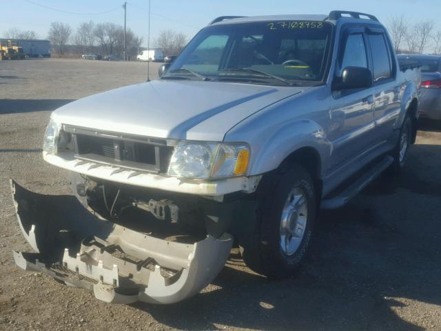 1FMZU77E51UC43881 - 2001 FORD EXPLORER S SILVER photo 2