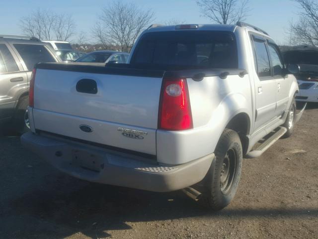 1FMZU77E51UC43881 - 2001 FORD EXPLORER S SILVER photo 4