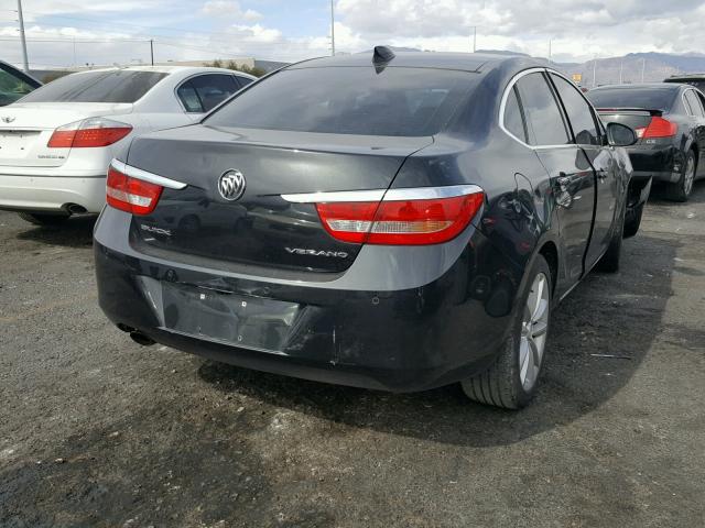 1G4PS5SK4F4177149 - 2015 BUICK VERANO BLACK photo 4