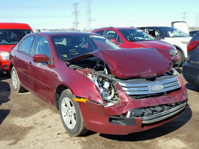 3FAFP07136R106218 - 2006 FORD FUSION SE MAROON photo 1