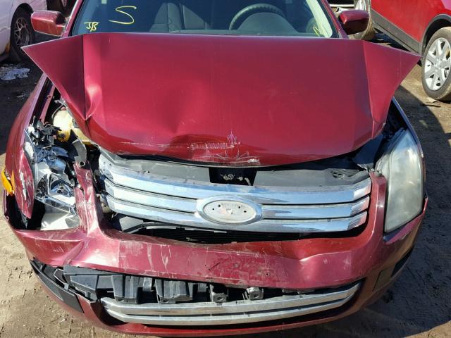 3FAFP07136R106218 - 2006 FORD FUSION SE MAROON photo 7