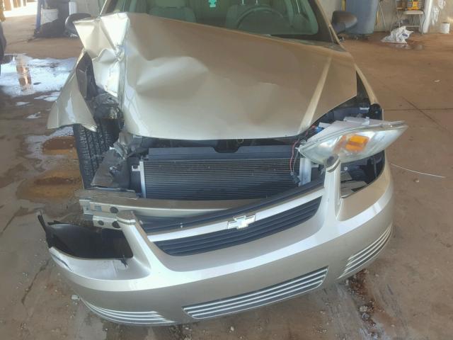 1G1AK55F167643300 - 2006 CHEVROLET COBALT LS TAN photo 7