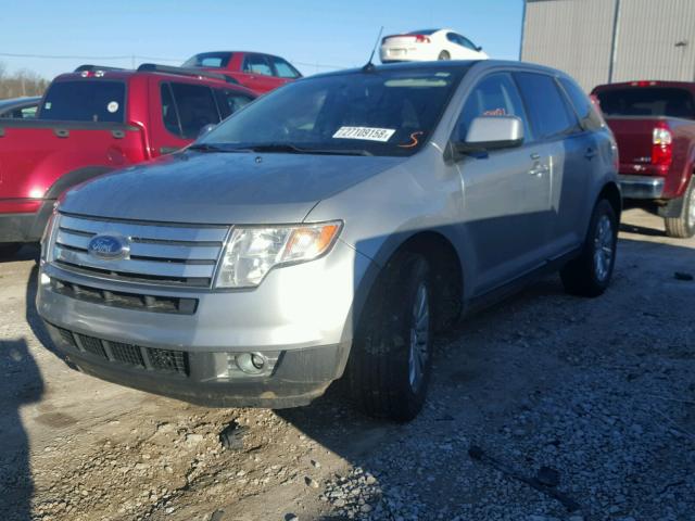 2FMDK39C87BB44121 - 2007 FORD EDGE SEL P GRAY photo 2