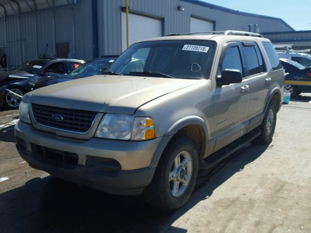 1FMZU63E82UA32594 - 2002 FORD EXPLORER X TAN photo 2