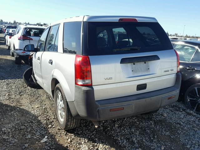 5GZCZ63B23S893122 - 2003 SATURN VUE SILVER photo 3