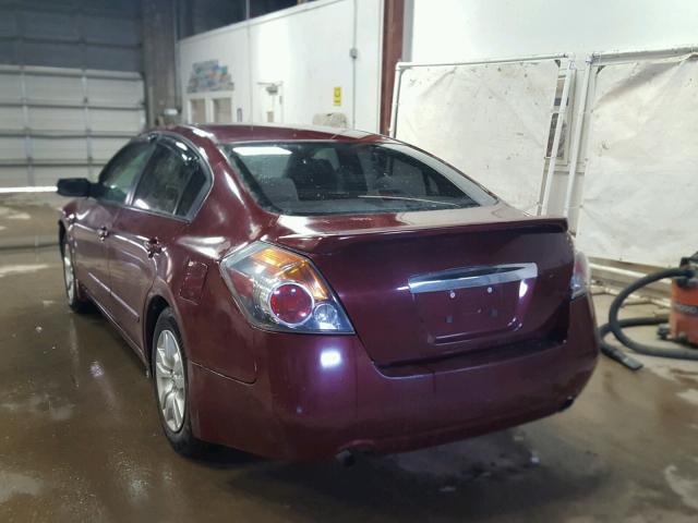 1N4AL2AP9CC173981 - 2012 NISSAN ALTIMA BAS MAROON photo 3