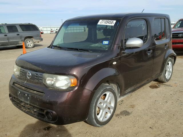 JN8AZ28R59T122216 - 2009 NISSAN CUBE BASE PURPLE photo 2