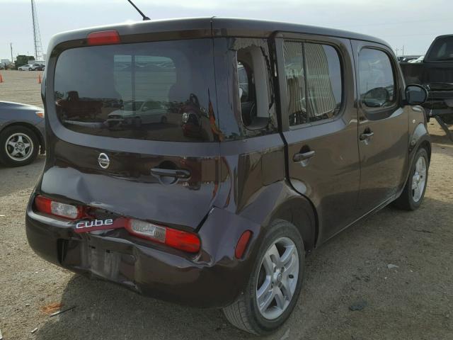 JN8AZ28R59T122216 - 2009 NISSAN CUBE BASE PURPLE photo 4