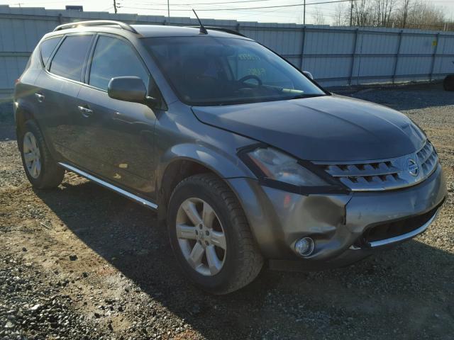 JN8AZ08W06W529378 - 2006 NISSAN MURANO SL GRAY photo 1