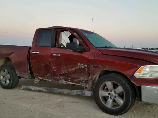 1C6RR6GM1FS590349 - 2015 RAM 1500 SLT RED photo 9