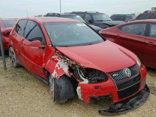 WVWFV71K26W084543 - 2006 VOLKSWAGEN NEW GTI RED photo 1