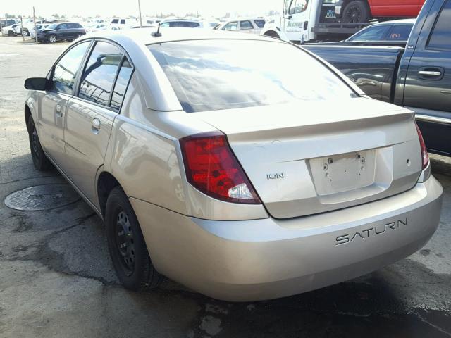 1G8AJ55F47Z136725 - 2007 SATURN ION LEVEL 金色 照片 3