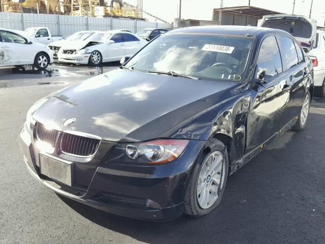 WBAVB13536PT02327 - 2006 BMW 325 I BLACK photo 2