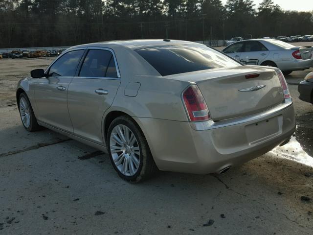 2C3CCACG1CH279921 - 2012 CHRYSLER 300 LIMITE SILVER photo 3