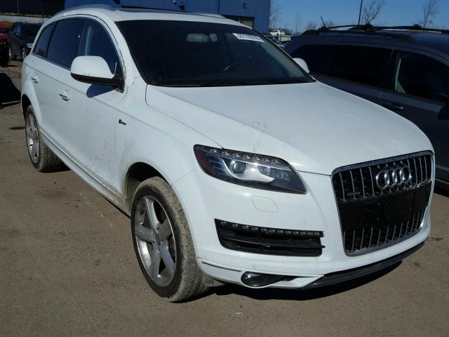 WA1LGAFE8FD022177 - 2015 AUDI Q7 PREMIUM WHITE photo 1