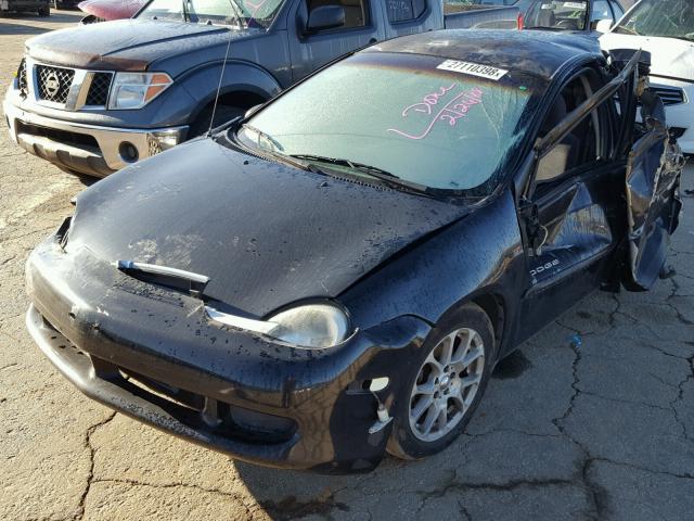 1B3ES46C31D279690 - 2001 DODGE NEON SE BLACK photo 2