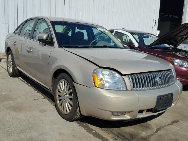 1MEHM42167G607718 - 2007 MERCURY MONTEGO PR TAN photo 1